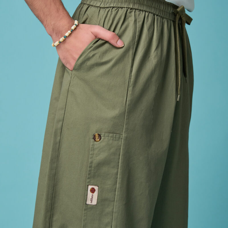 Rimbun Pants in Serai Green