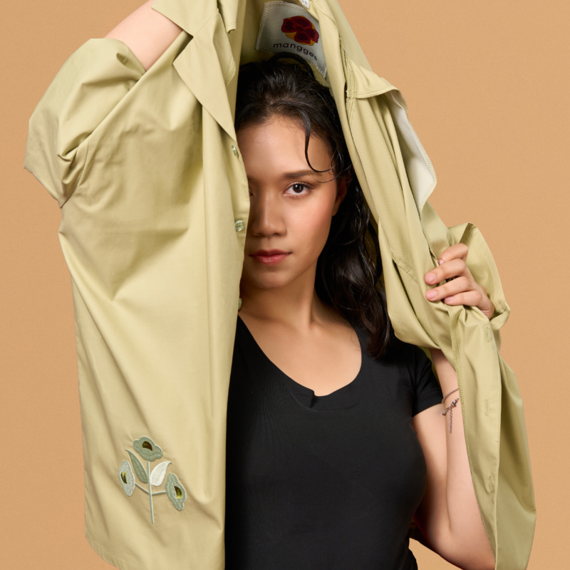 Tampuk Mangges Shirt in Sage Green